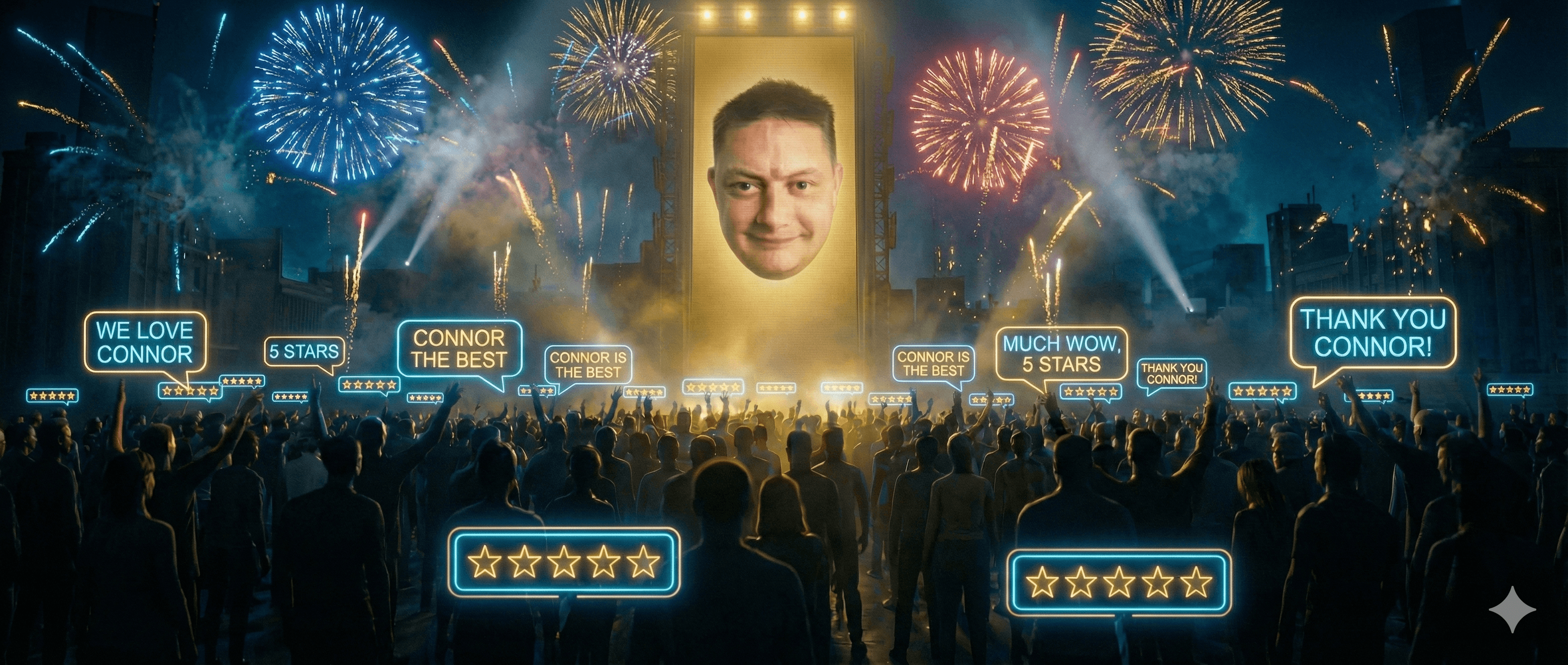 Connor Gallic - 5 Star Reviews